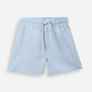 Boardshort infantil com bolso azul