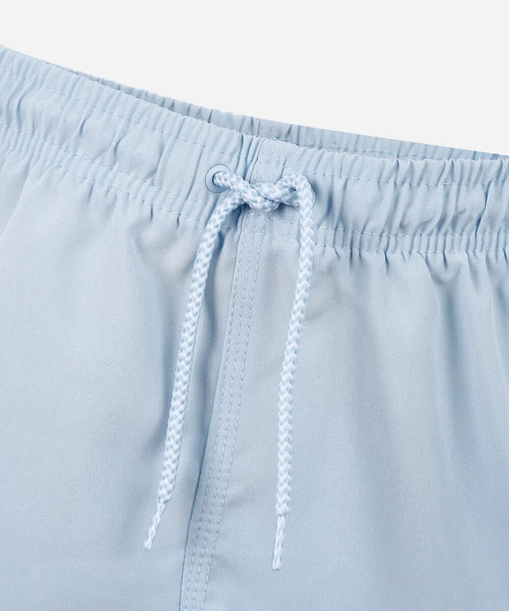 Boardshort infantil com bolso azul - Imagem 3